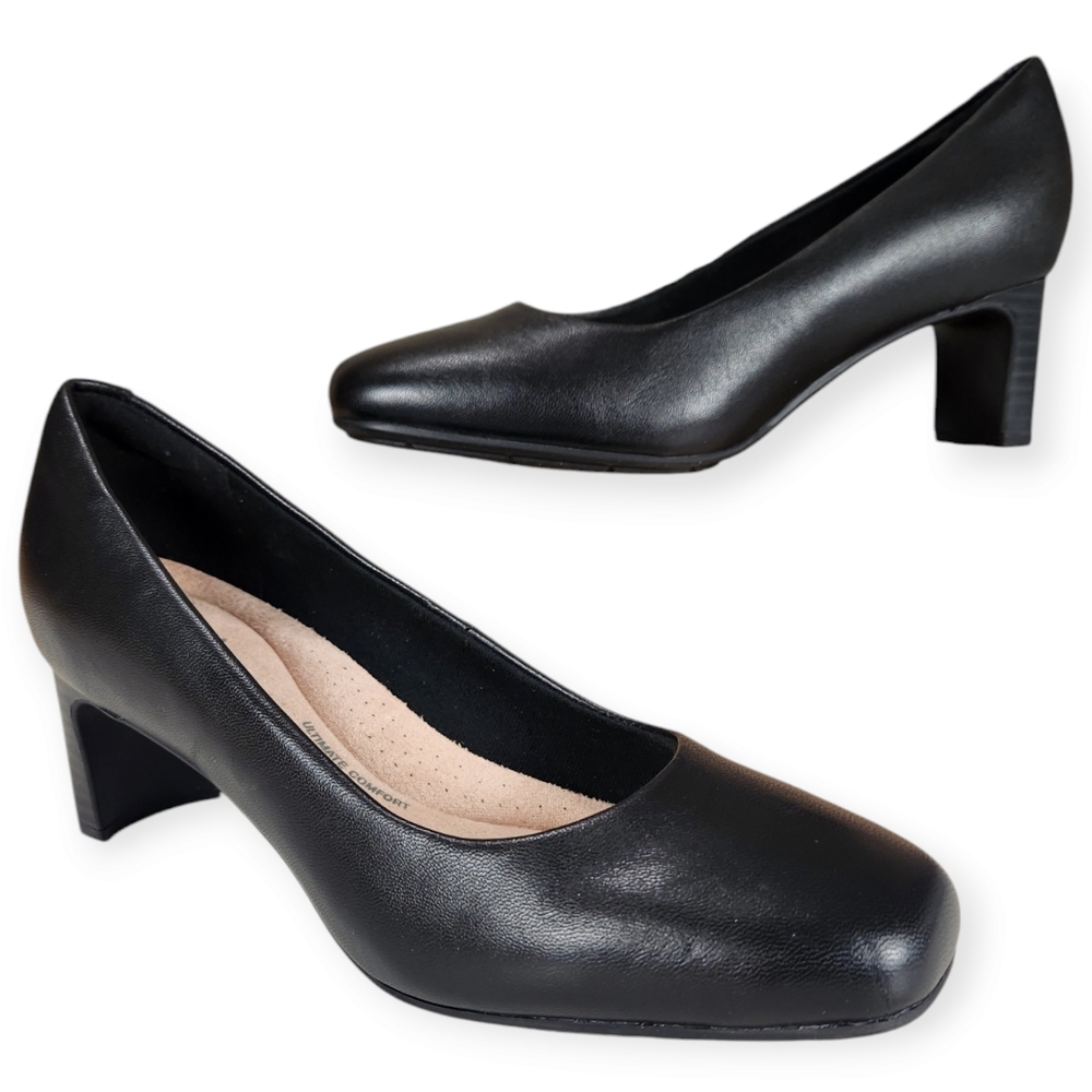 Clarks Black Women's Heels